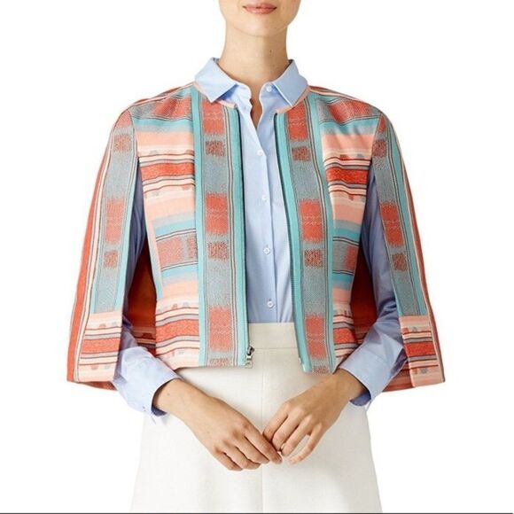 NWOT BCBGMaxAzria‎ 'Zachary' Cape Jacket - Picture 1 of 8